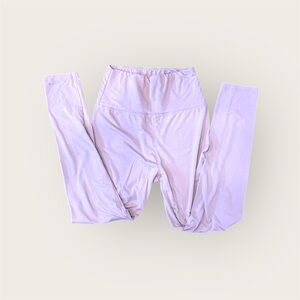 Women's Lavender High-Waist Leggings